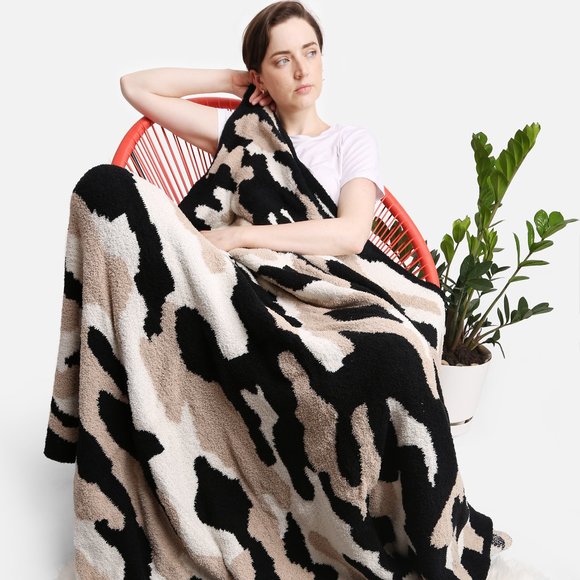 P/S Camouflage Luxury Soft Throw Blanket·50x60·Super Soft Throw·ComfyLuxe - Picture 2 of 9